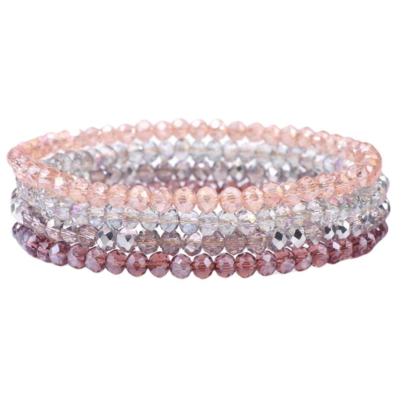 Formal Wear Jewelry For Women - 調節可能なマルチカラー クリスタル ブレスレット ファッション ジュエリー アクセサリー