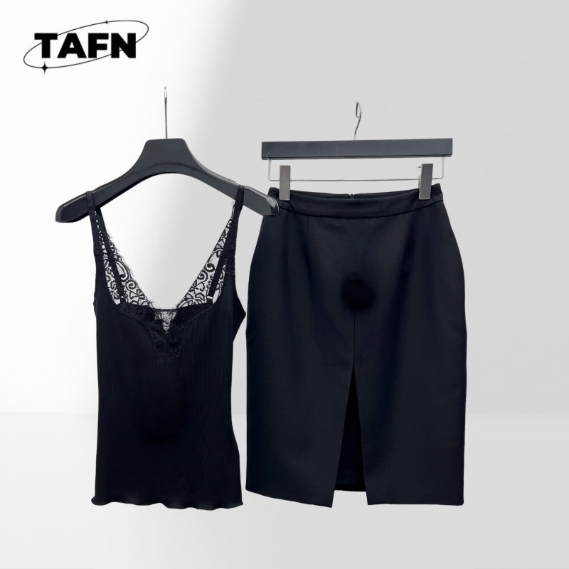 Women Formal Wear For Summer - 最先端の女性用スカートとトップスのセット、どんなイベントにも合わせやすい、快適でスタイリッシュな夏の着用に最適な女性用スカートセット AJ2810