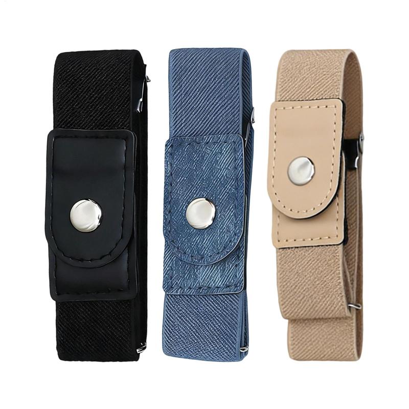 伸縮性のあるバックルなしベルト 男性、女性、ティーン向けの調 - Women Formal Wear Belt のレビューと価格