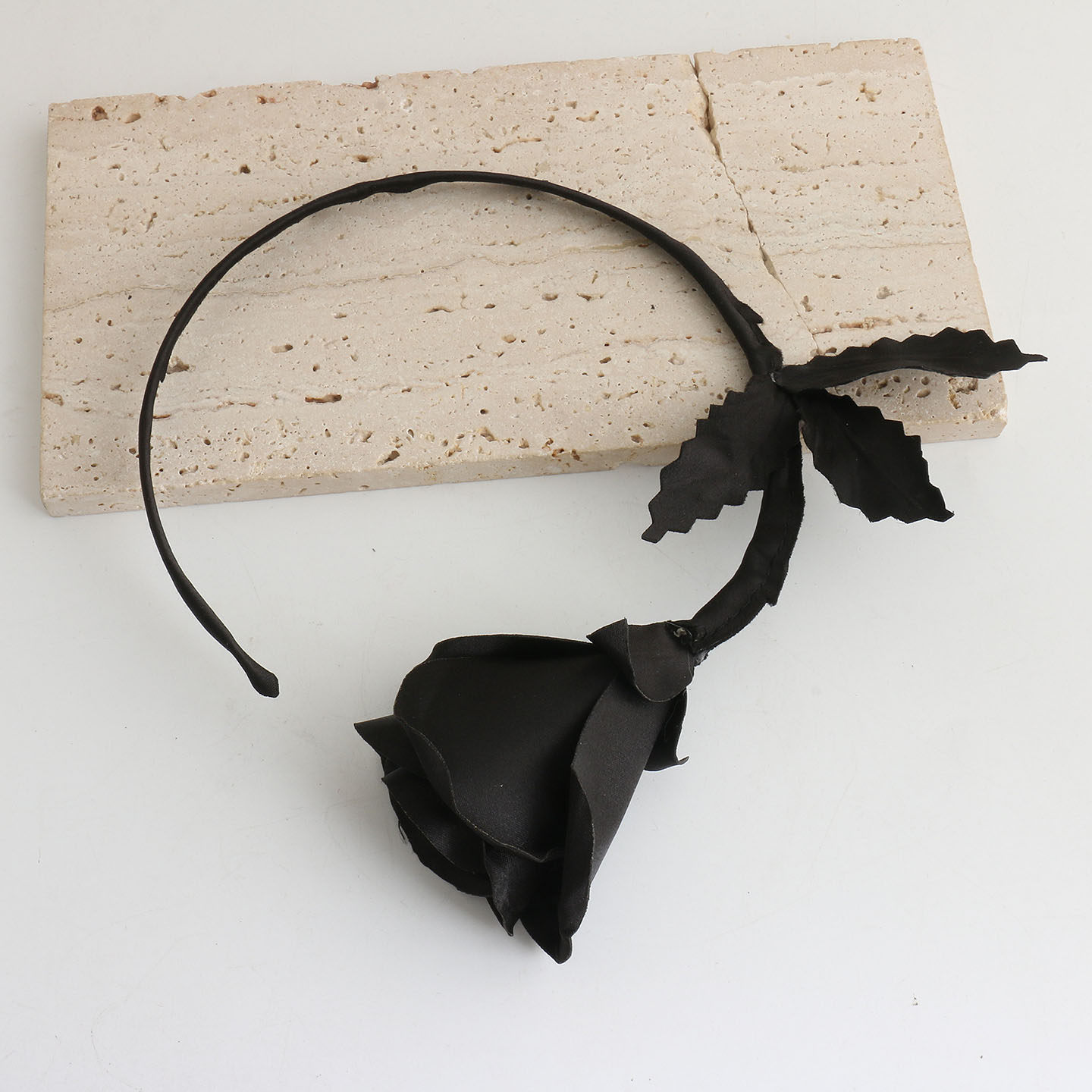 ファッションジュエリー手作り白黒ローズフラワーネックレス女性 - Formal Wear Jewelry For Women のレビューと価格