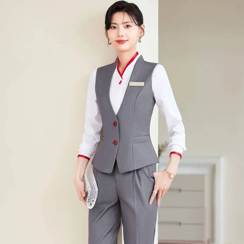 プラスサイズ 5XL フォーマルパンツスーツ エレガントスタ - Women Formal Wear Winter のレビューと価格