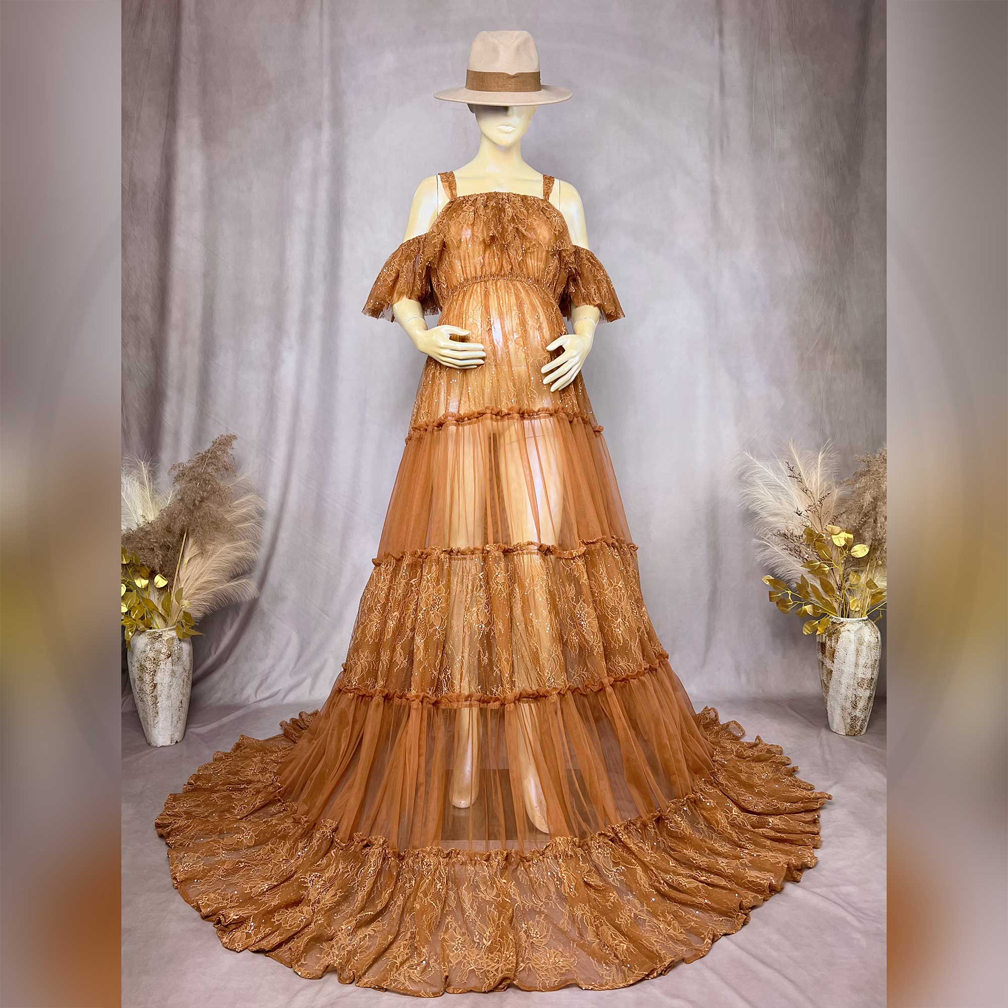 Don & Judy-スパンコールレースパッチワークチュール - Women Formal Wear Photoshoot のレビューと価格