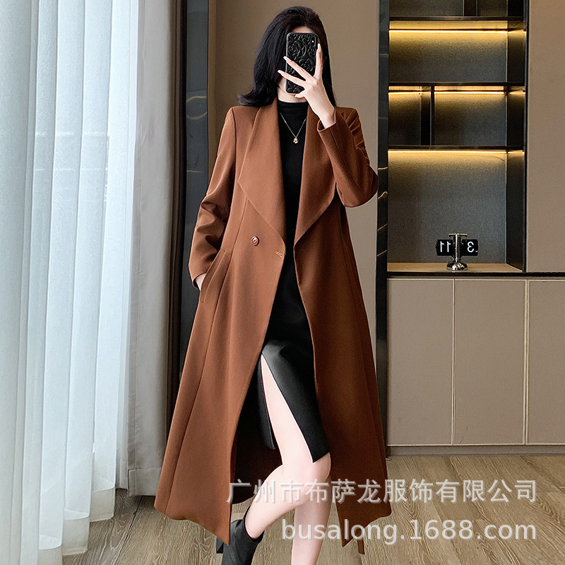 2025年秋冬新作レディース トレンチコート、ヨーロッパスタ - High End Women'S Formal Wear のレビューと価格