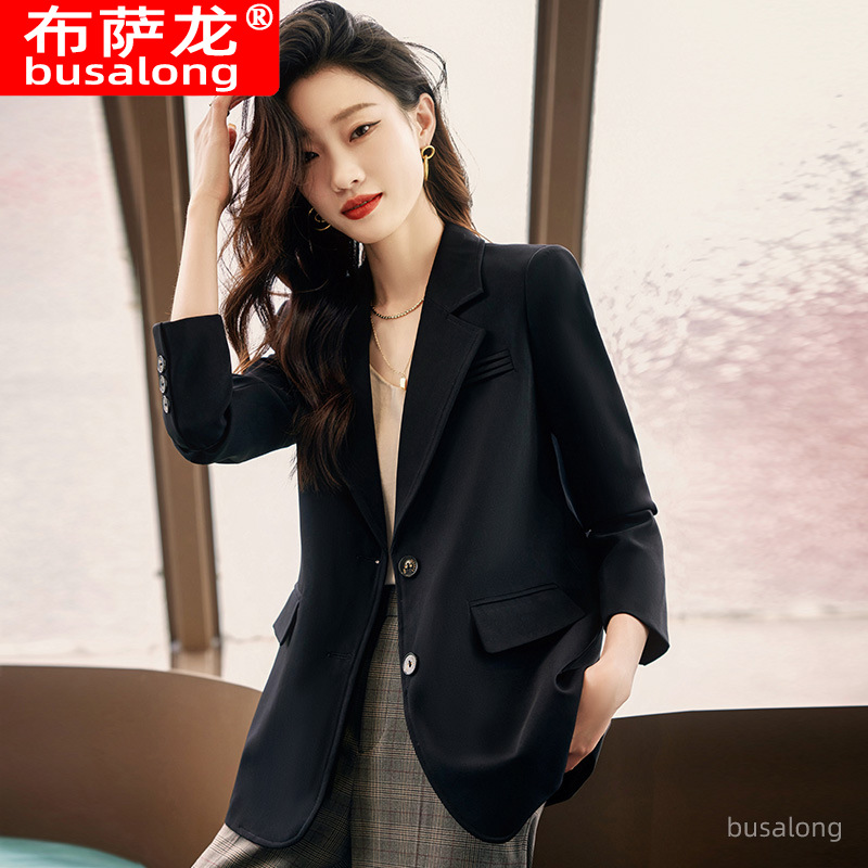 ブレザー ジャケット 秋冬女性長袖プロフェッショナル小さなブ - Women Formal Wear Winter のレビューと価格