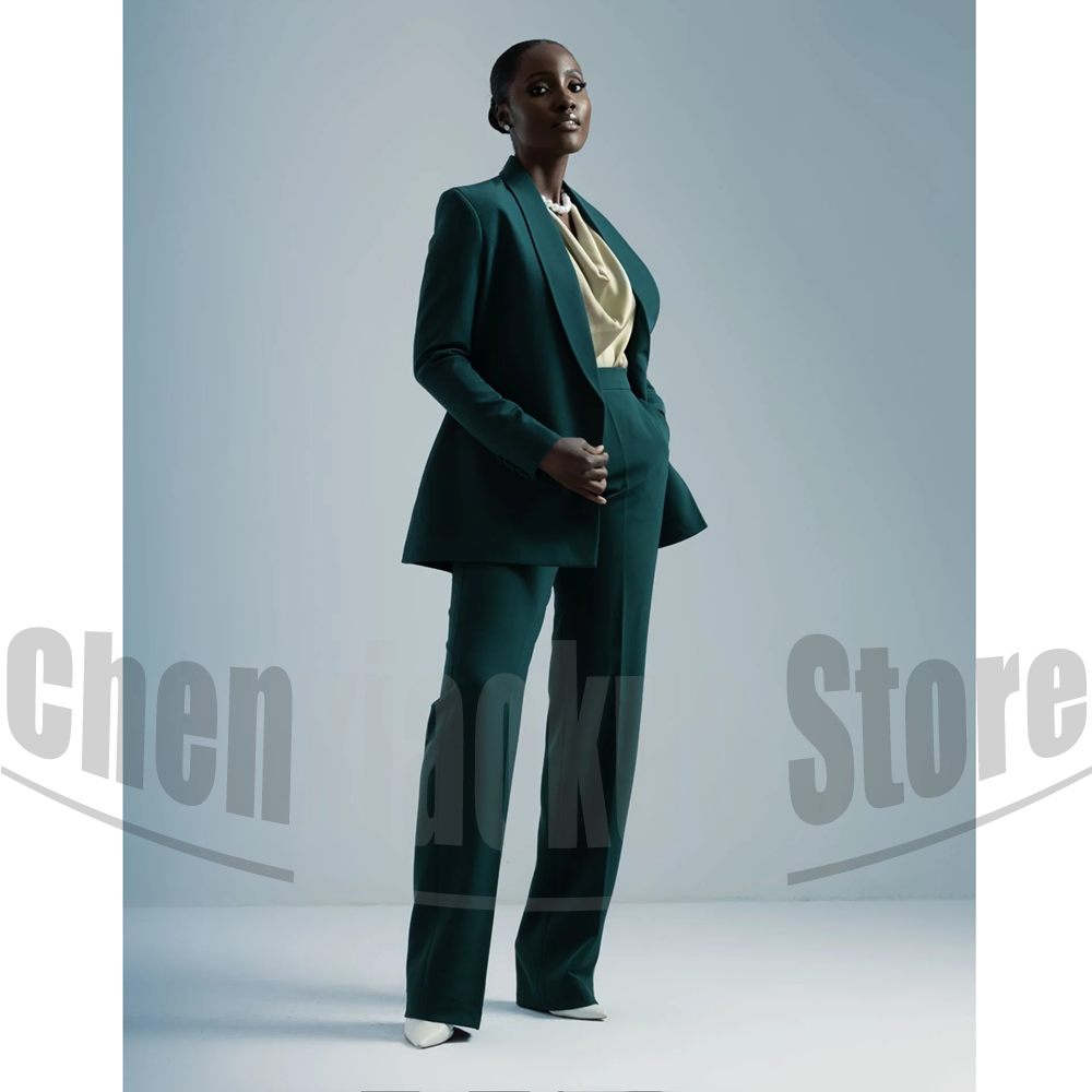 レディーススーツ ベルト付きブレザー＆ワイドレッグパンツ 2 - Women'S Office Formal Wear For Ladies のレビューと価格