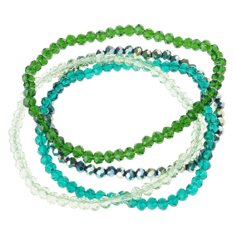 調節可能なマルチカラー クリスタル ブレスレット ファッショ - Formal Wear Jewelry For Women のレビューと価格
