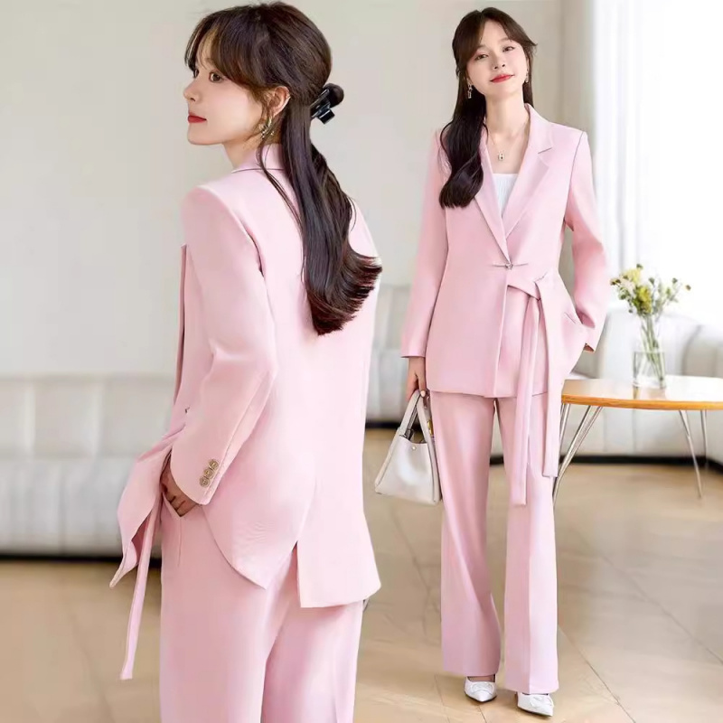 女性用高級スーツセット、春と秋の新しいプロフェッショナルフォ - High End Women'S Formal Wear のレビューと価格
