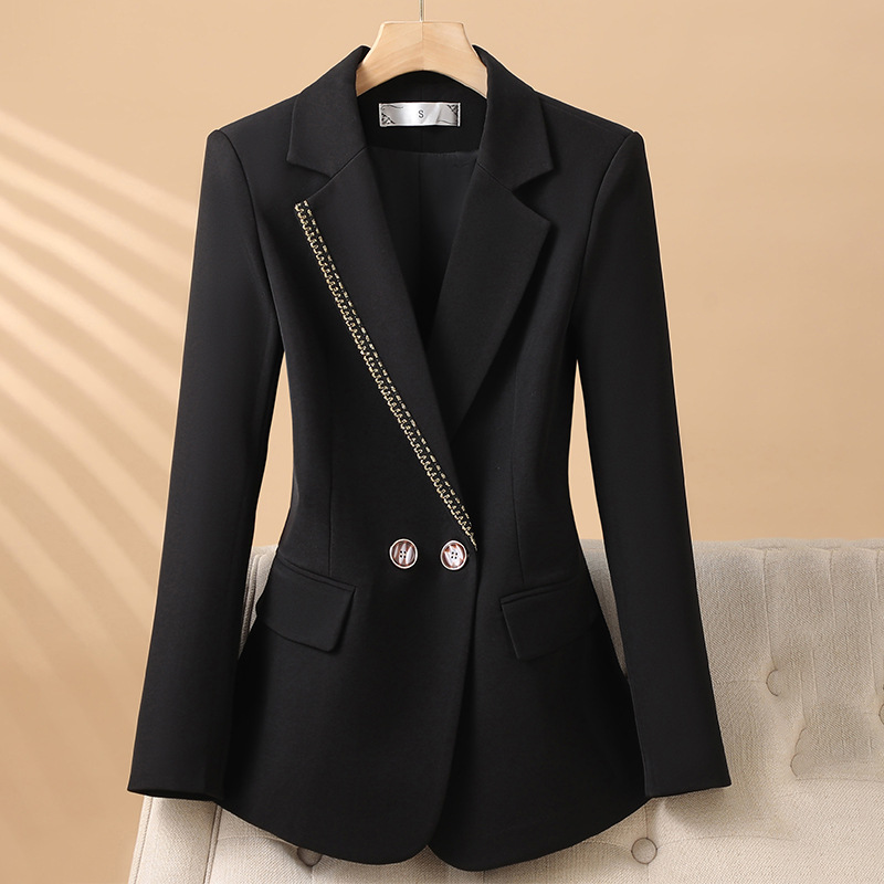 ファッション女性ブレザー長袖春秋レディーススリムフォーマルス - Women Formal Wear Winter のレビューと価格