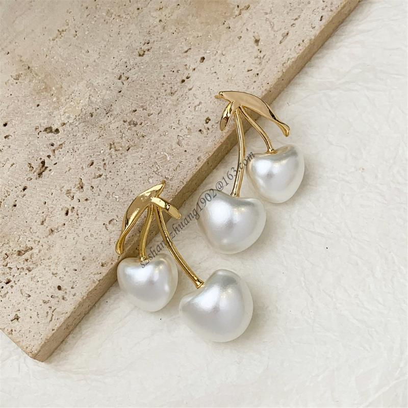 チェリー ブロッサム パール イヤー ジュエリー チェリー  - Formal Wear Jewelry For Women のレビューと価格