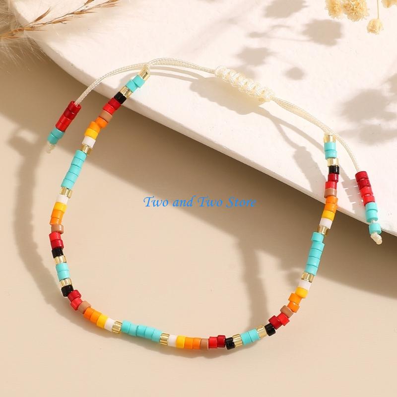 HX6F 鮮やかな粘土ビーズストレッチブレスレット装飾的で軽 - Formal Wear Jewelry For Women のレビューと価格